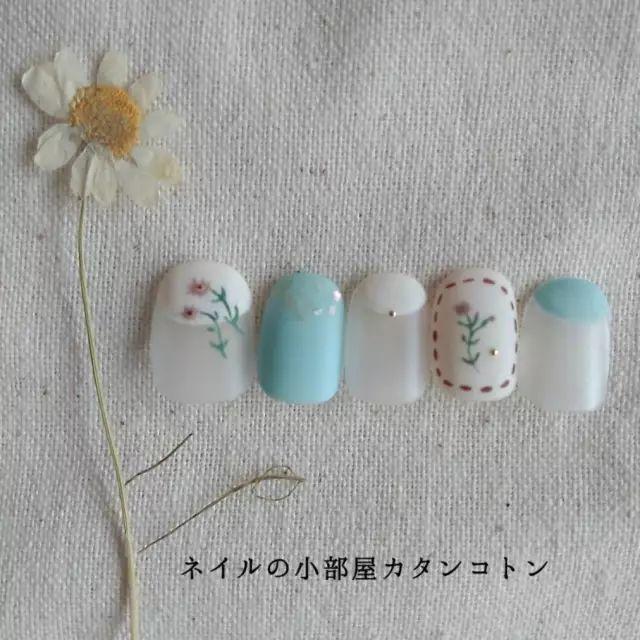 適合春天的小清新美甲，讓指尖成為“限量版”！